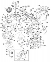 Qualcast F 016 T48 401 TURBO 40K Lawnmower TURBO40K Spare Parts